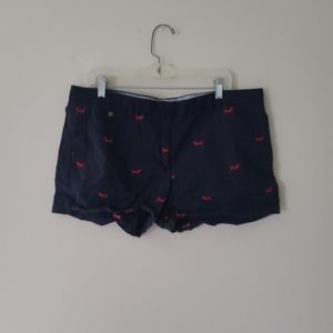 Dog print shorts